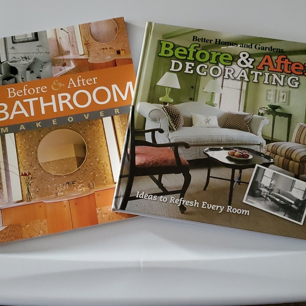 Set of 2 decorating books